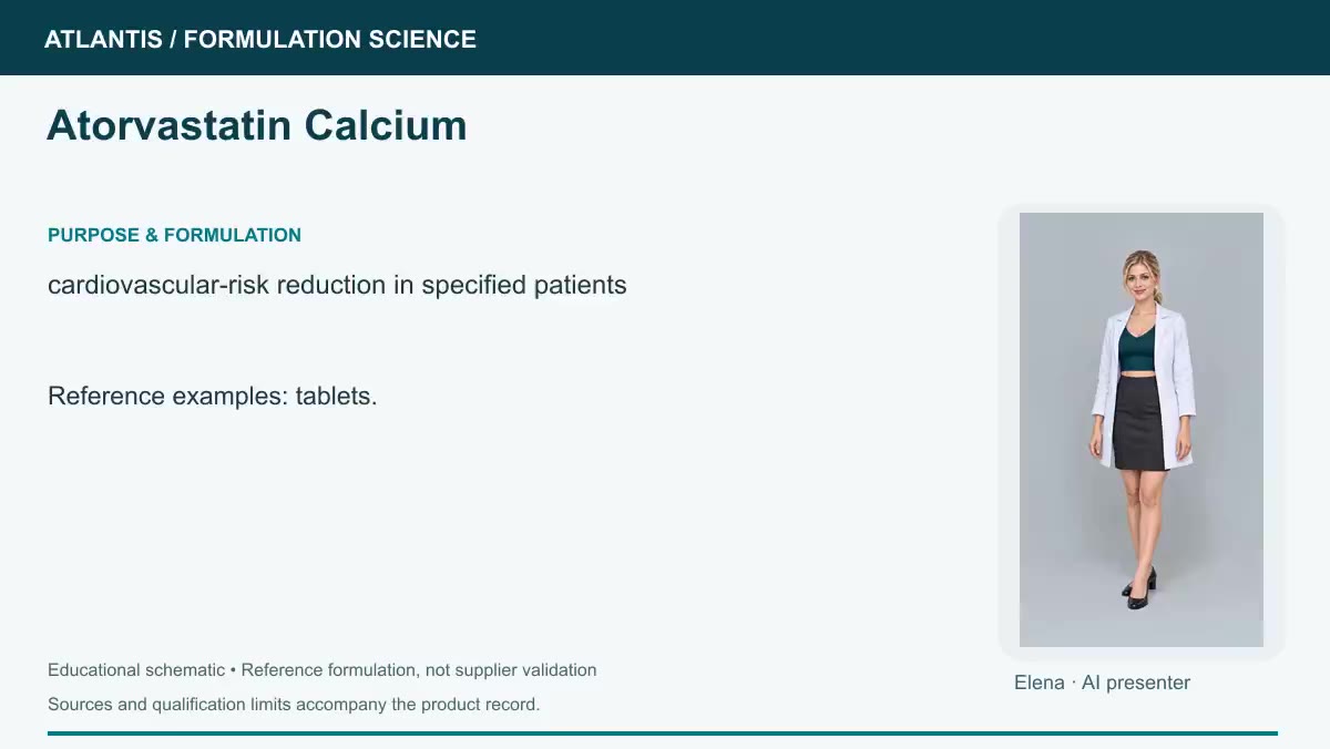 Atorvastatin Calcium explainer preview