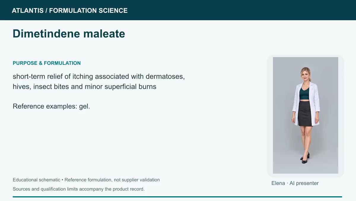 Dimetindene maleate explainer preview