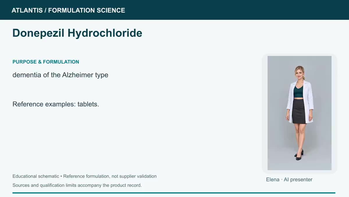 Donepezil Hydrochloride explainer preview