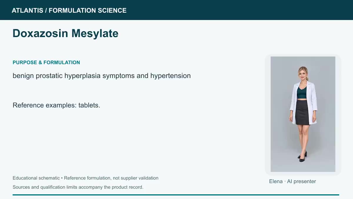 Doxazosin Mesylate explainer preview