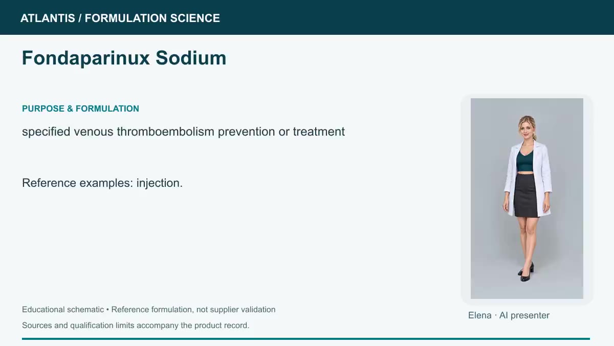 Fondaparinux Sodium explainer preview