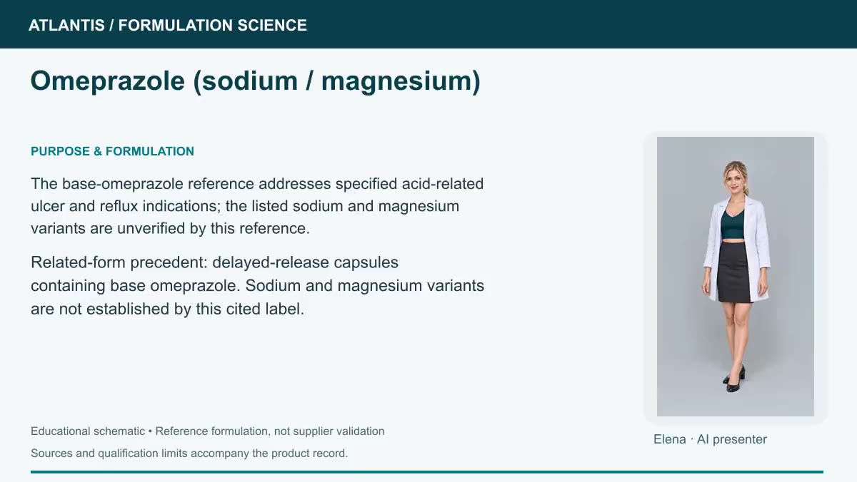 Omeprazole (sodium / magnesium) explainer preview