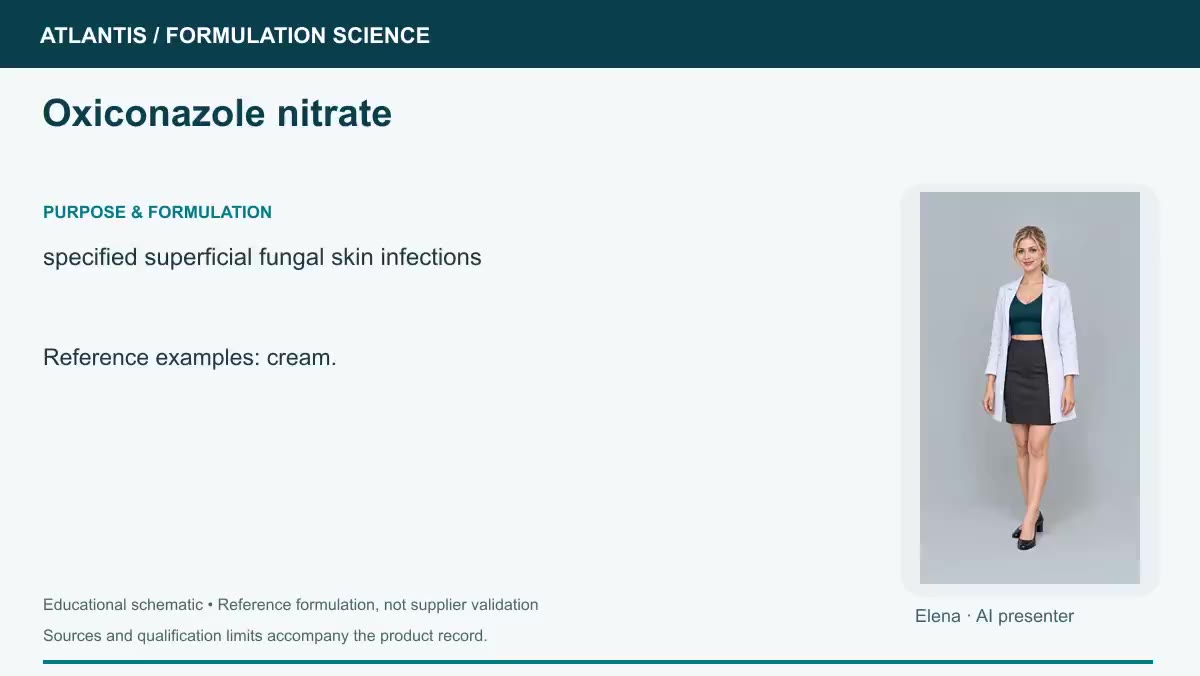 Oxiconazole nitrate explainer preview