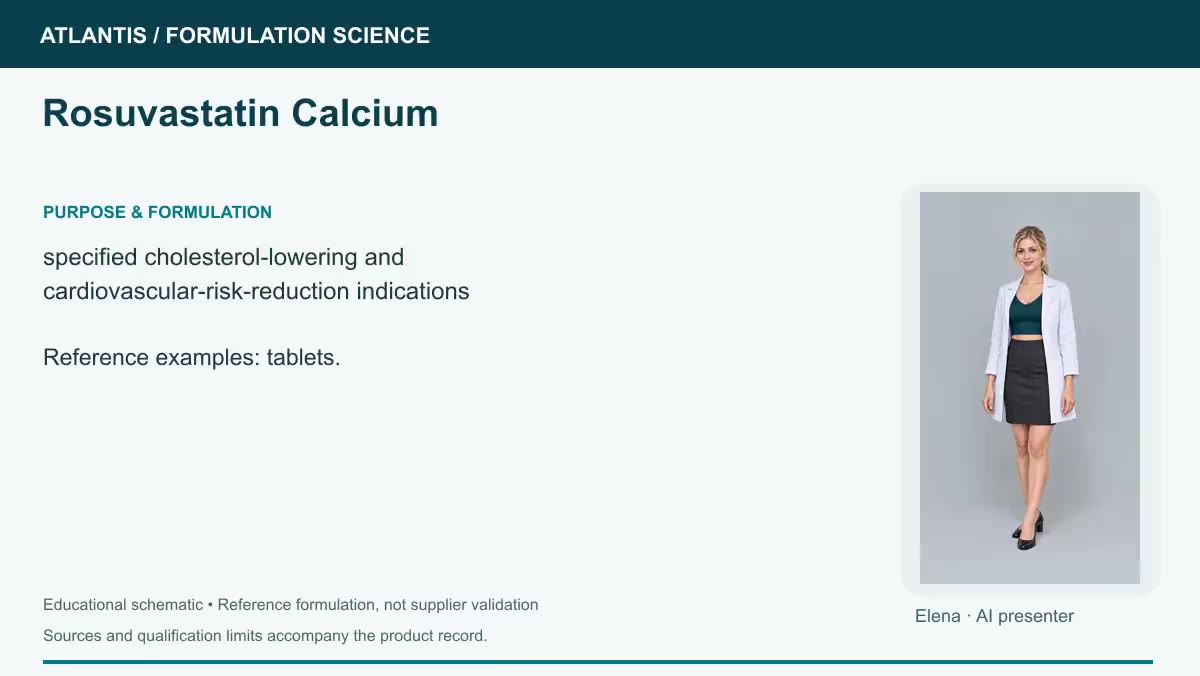Rosuvastatin Calcium explainer preview