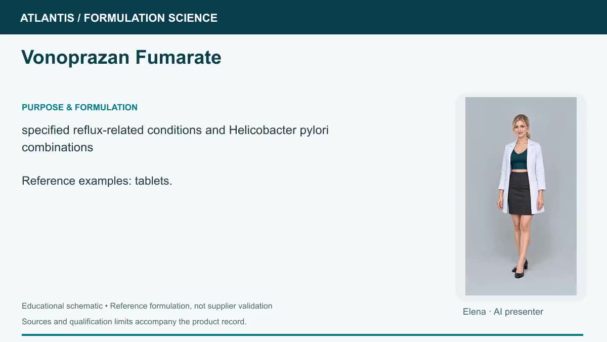Vonoprazan Fumarate explainer preview