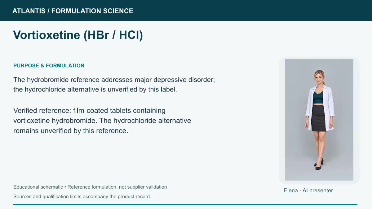 Vortioxetine (HBr / HCl) explainer preview